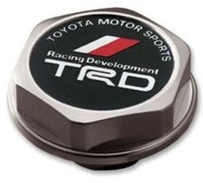 Genuine Toyota Trd Japan Version Screw On Forged Billet Aluminium Oil Cap Ptr04-