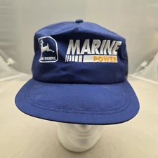 Deere Marine Power K-Products Snapback Hat New Vintage Tags John NWT Boat Sea JD