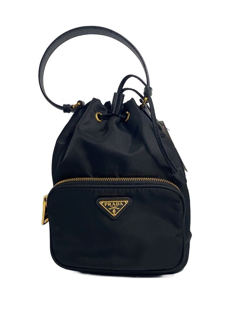 PRADA Other RE-NYLON Bucket Bag Nylon Black Plain Used