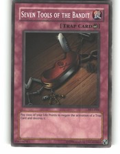 遊戯王OCG デュエルモンスターズ Seven Tools of the Bandit 1st Edition Amazon.com: YU-GI-OH! - Seven Tools of The Bandit (LCYW-EN089