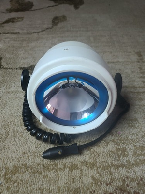 #ad Brinkmann Q Beam Blue Max 300000 C P Marine Spot Light $49.95