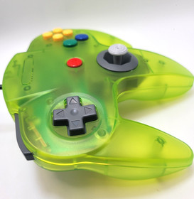Nintendo 64 Wired Controller for N64 - TeknoGame&reg; - Extreme Green - NEW IN BOX!
