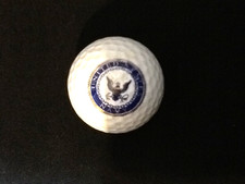 UNITED STATES NAVY GOLF BALL "GO NAVY"