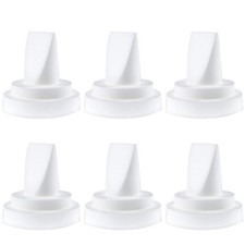 6 pc Duckbill Valves Compatible with Medela and Spectra Pump Parts Use on Spe...