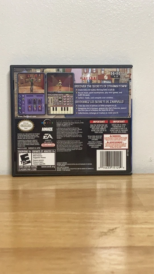 The Sims 2 Nintendo DS TESTED WORKING - Image 2 of 3