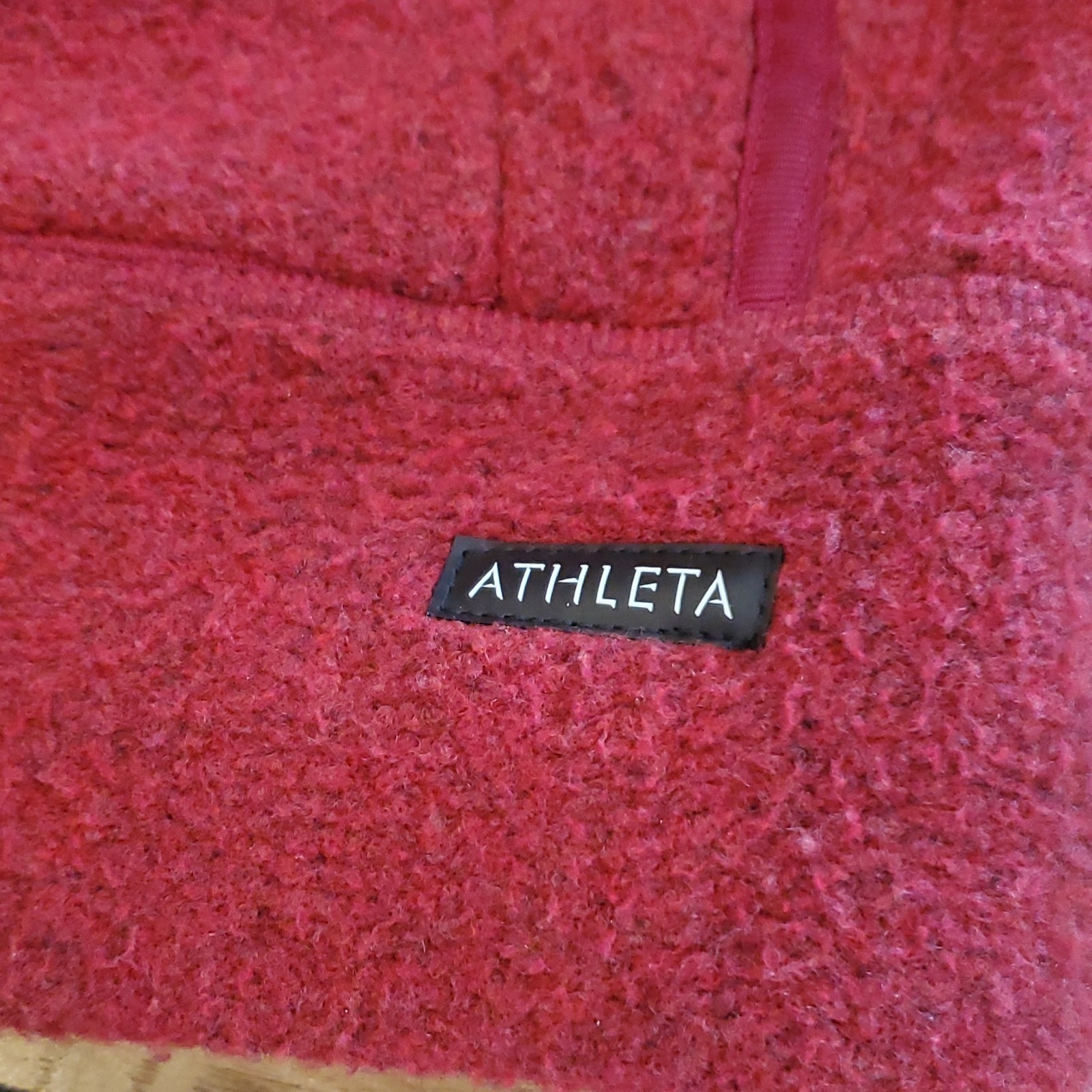 Athleta Full Zip Pockets Red Basic Jacket Women’s… - image 2