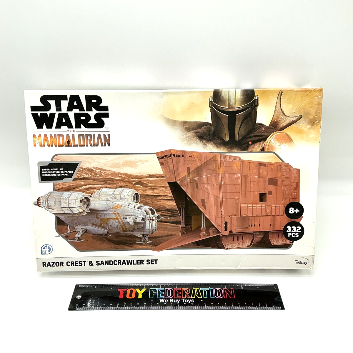 4D Model Kit Star Wars The Mandalorian RAZOR CREST & SANDCRAWLER