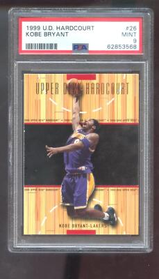 1999-00 Upper Deck Hardcourt #26 Kobe Bryant PSA 9 Graded Card NBA