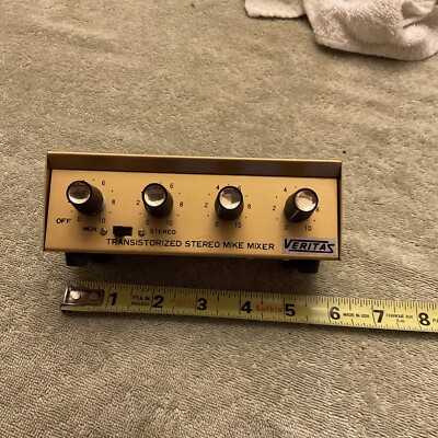 Vintage Audio Philmore Veritas Mic Mixer SM190 BinF1