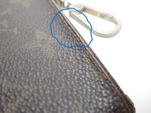 Authentic Louis Vuitton Pochette Cles M62650 Monogram Coin Case #0406 - Picture 8 of 17