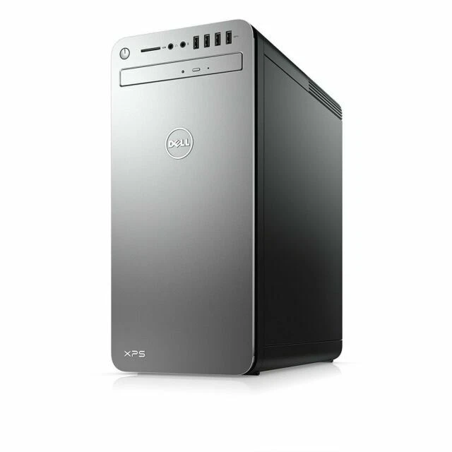DELL XPS 8920 SILVER GAMING DESKTOP INTEL i7-7700 1TB 16GB GTX 1050 4GB GAMIN X
