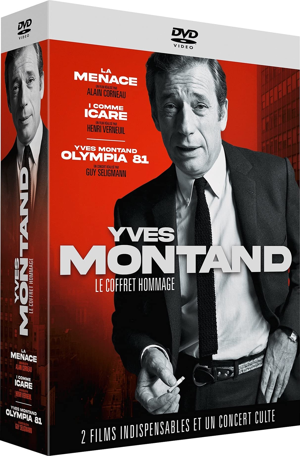 Coffret Yves Montand : I comme Icare + La Menace + Olympia 81 (DVD)