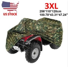 Cubierta de almacenamiento XXXL para cuatriciclo ATV para Honda Yamaha camuflaje