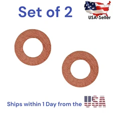 2x Gasket Fill/Drain 332600060M 332-60006 for Nissan Tohatsu 2-140 HP Lower Unit