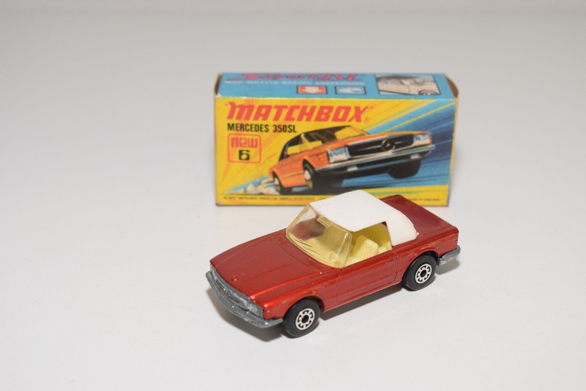 【MATCHBOX】6台セット Mercedes-Benz Matchbox Street Cruisers (1998) Series 10 Mercedes Benz E