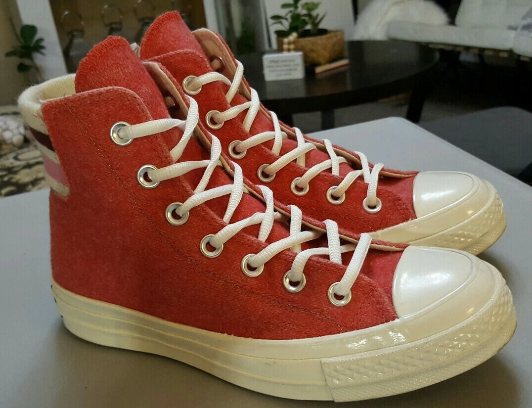 Pink and red converse sale