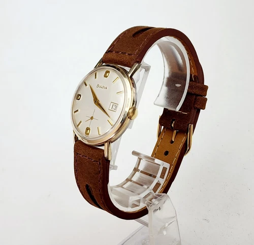 Men's SWISS Vintage 1969 Watch BULOVA "Date King "NQ" Cal.11BLD