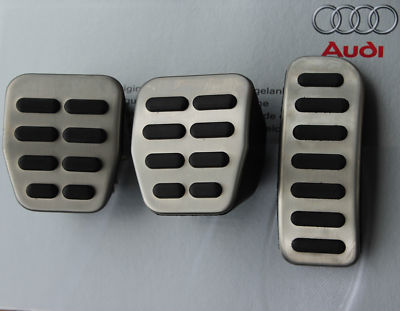 Audi A3 8L original RHD S3 pedal set right hand pedal pads caps TT 8N V6 S-Line