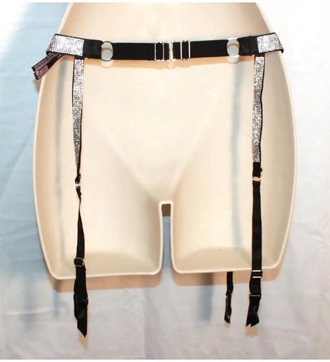 VICTORIAS SECRET VERY SEXY SHINE STRAP GARTER BELT RHINESTONE BLING Size M/L | eBay VICTORIAS SECRET VERY SEXY SHINE STRAP GARTER BELT RHINESTONE BLING Size M/L | eBay