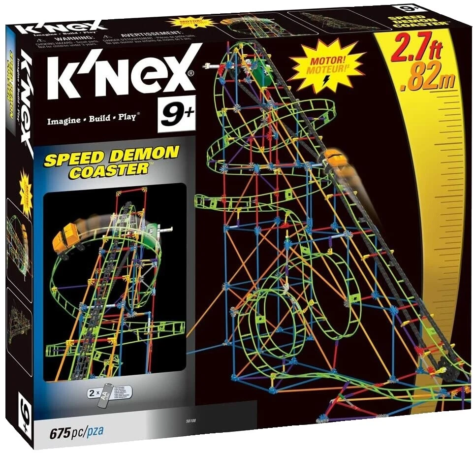 Juegos y paquetes completos de juguetes de construcción espacial K'NEX
