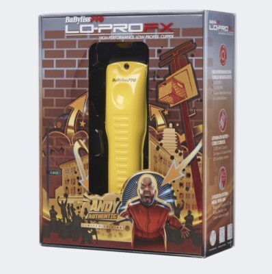 BaBylissPRO LO-PROFX  Cordless Clipper Limited Edition Andy Authentic | FX825YI