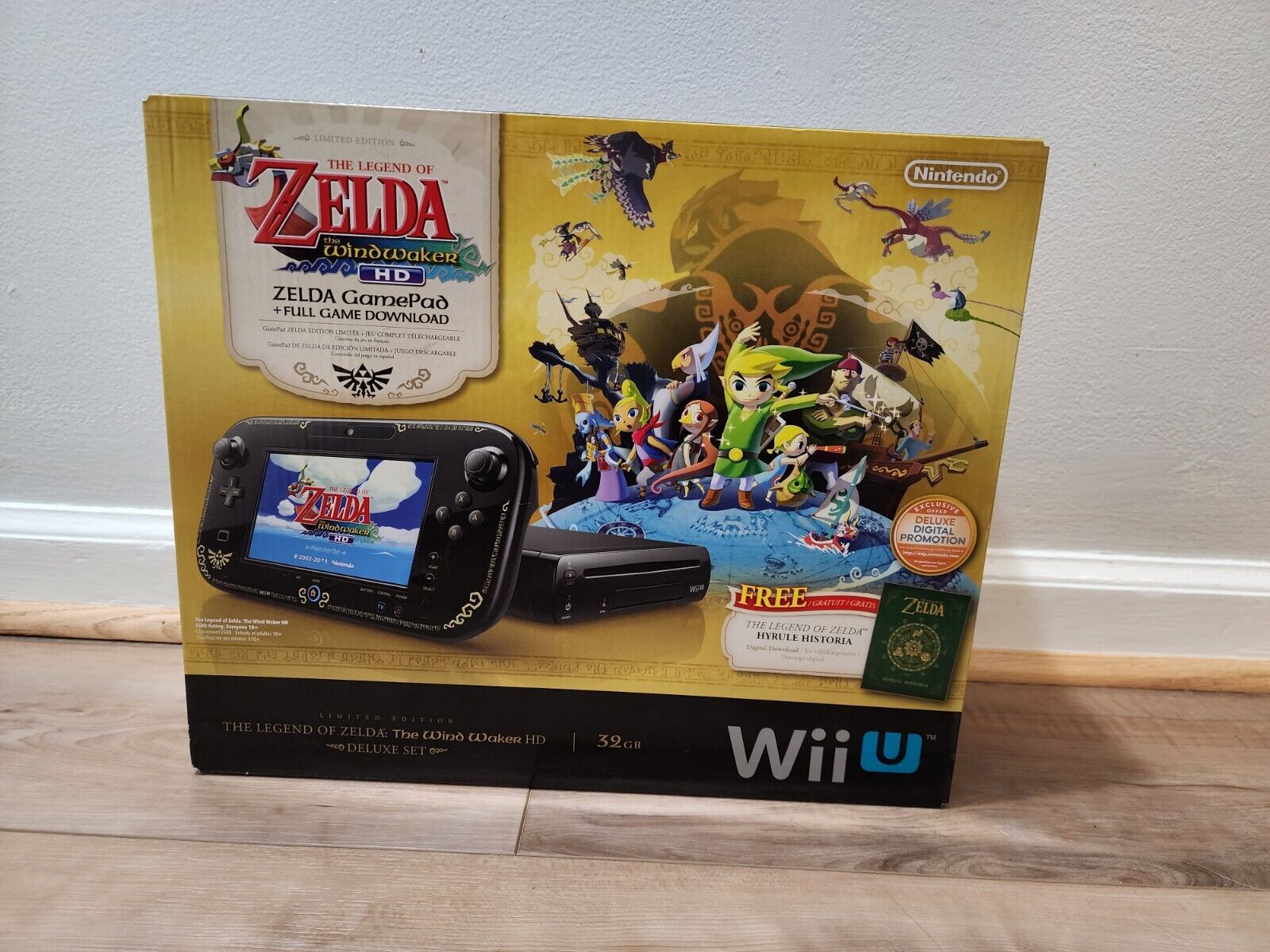 Best Buy: Nintendo Wii U Deluxe Set with The Wind Waker WUPSKAFL