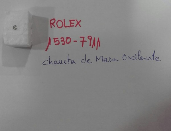 ROLEX Fornitura Ref: 1530-7911. Chaveta de masa oscilante.
