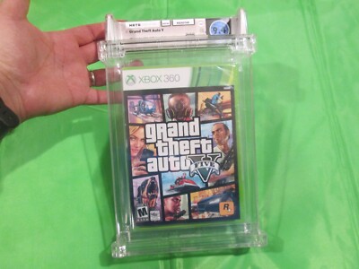 WATA 9.4 A GRAND THEFT AUTO V 5 FIVE  XBOX 360 US EDITION FIRST PRINT NEW