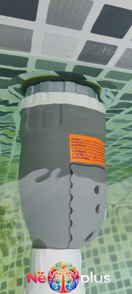 ADAPTATEUR ROBOT INTEX ZX300 ZX100 ZX50 POUR PISCINE YSAKI (72 mm par 80 mm) - Photo 2/4