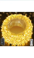Ollny Christmas Lights Outdoor 800LED 262FT, Warm White Plug in Warm White