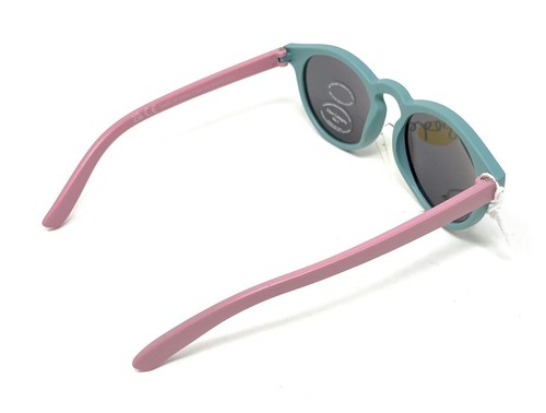 Mini Boden Sunglasses Girls Mirrored Lens Powder Blue/Pink Frames C1447 MLT - Picture 9 of 12