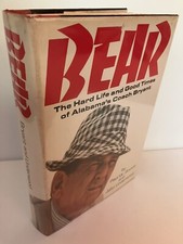 BEAR Paul Bear Bryant Inscribed 1975 with Bobby Bowden Family Christmas Card 