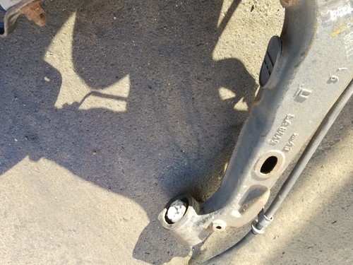 2020 VAUXHALL VIVARO 2.0 DIESEL REAR LEFT SIDE SUSPENSION CORNER OEM 9807505080 - Picture 8 of 10