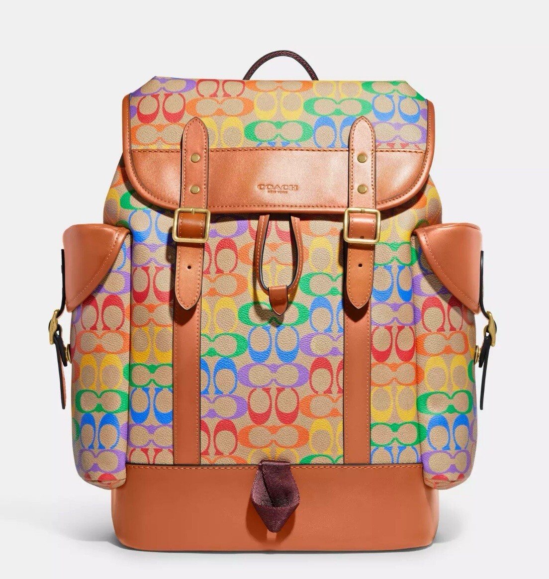 ✨綺麗✨COACH コーチ リュック サドル2 シグネチャー キャンバス ロゴ ✨綺麗✨COACH コーチ リュック サドル2 シグネチャー