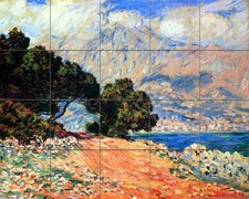 Art Mural Ceramic Monet Backsplash Bath Tile 119