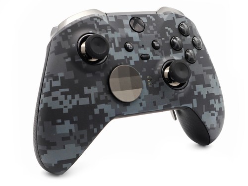 "Digital Camo" Custom Xbox One Elite Controller Series 2 - FREE 2 DAY FEDEX - Picture 3 of 6
