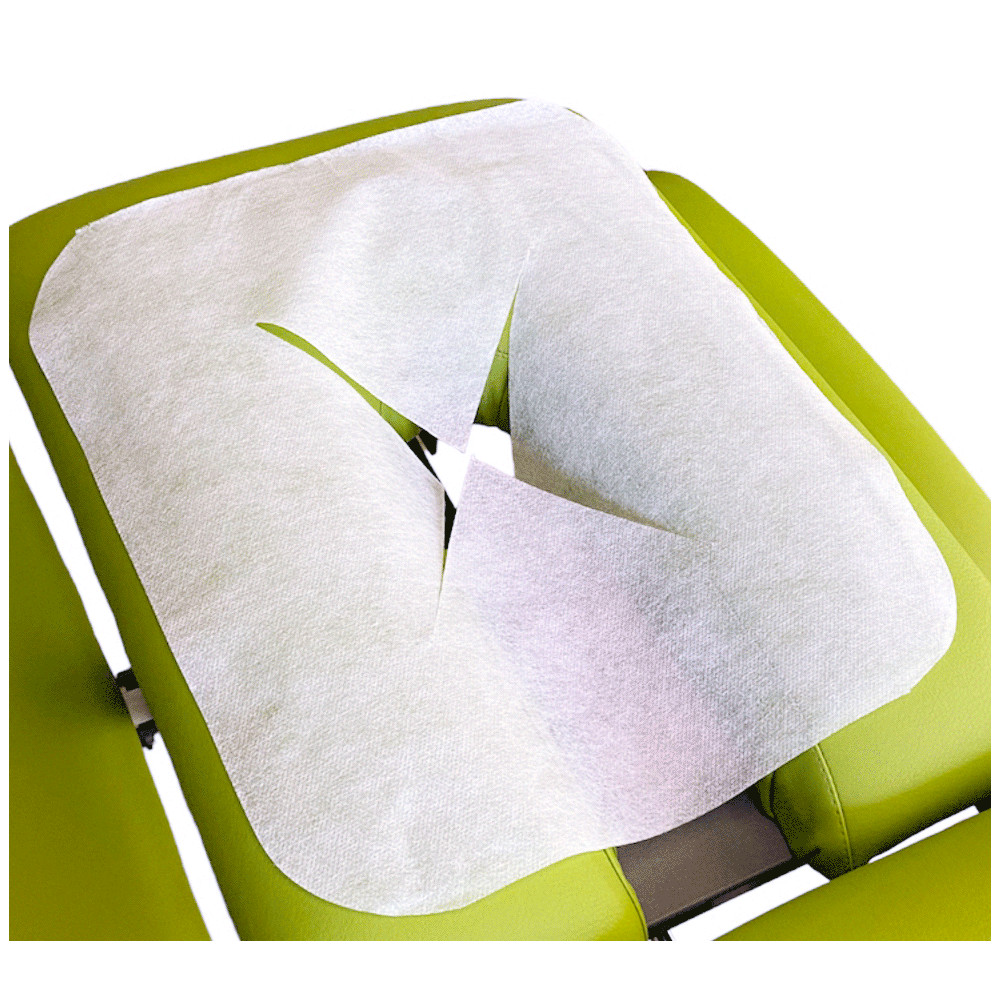 Massagegesichtsauflagen Nasenschlitztücher X-Ausstanzung 1.000 Stk. (10x100)