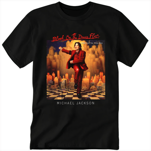Michael Jackson Tshirt Blood On The 