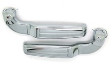 New Latchwell Chrome Inside Door Handle Pair For 1968-1974 Chevy Ii Nova