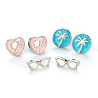 Barbie - Set Of Three Classic Earring Studs Speelgoed Neu