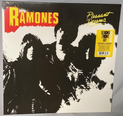 LP THE RAMONES Pleasant Dreams (YELLOW Vinyl, RSD 2023) NEW MINT