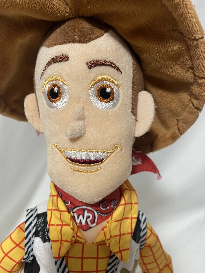 Disney Pixar Toy Story Sheriff Woody Muñeco de Peluche Suave 18” Alto Peluche Completo De Colección Foto 4 de 4