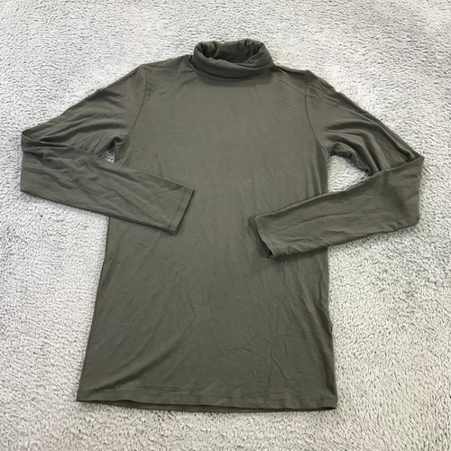 Majestic Filatures Shirt Womens 2 Deluxe Tee Turtle Neck Superwashed Soft Touch - Picture 2 of 7