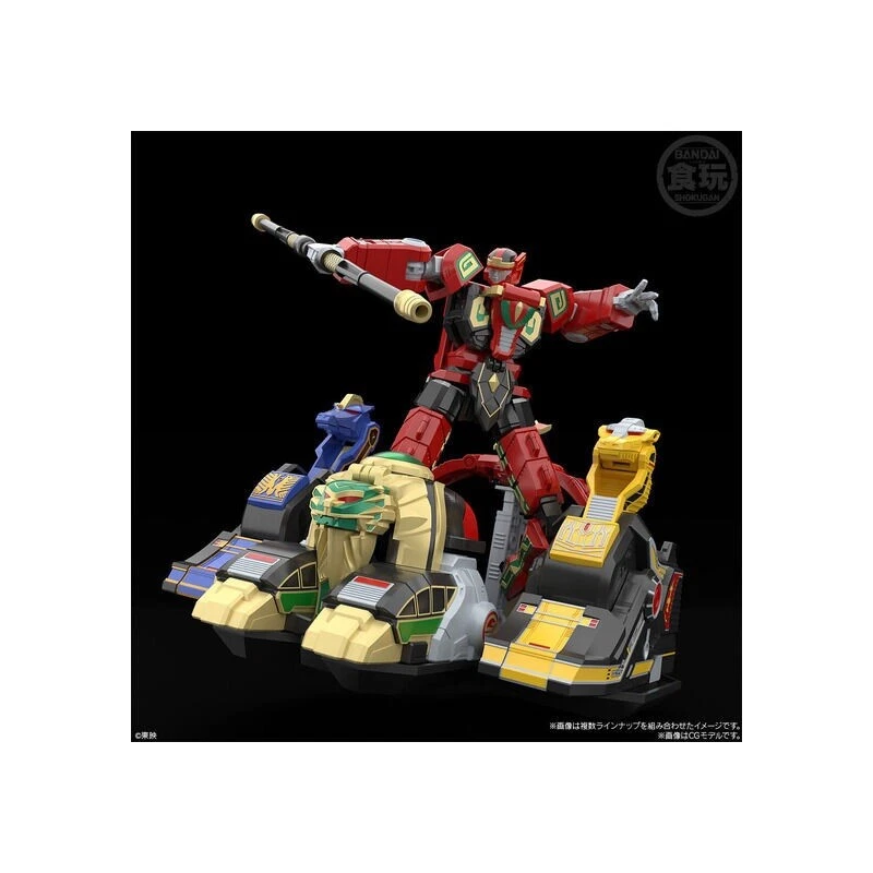 Bandai SMP DAIREN-OH GOSEI DAIRANGER Power Ranger Thunder Megazord DAIRENOH USA - Image 3 of 4