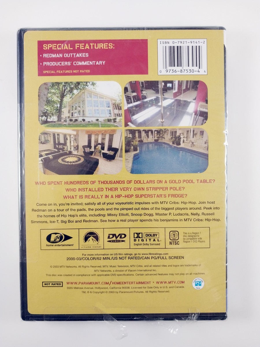 MTV - Cribs: Hip-Hop (DVD, 2003) for sale online | eBay