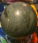 Green Zebra Stone Jasper sphere.4.5 Lb — photo 9