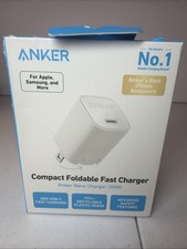 Anker Nano 30W USB-C Fast Charger Compact Foldable Power Adapter Open Box