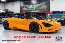 2024 McLaren 750S Original MSRP $475,650