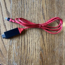 Apple MFi Certified Lightning to HDMI Adapter for Phone to TV