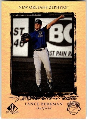 1999 SP Top Prospects #18 Lance Berkman